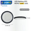 โคมไฟไฮเบย์-ไลท์โต้-LED Hightbay UFO-NERO-150W-6500K-4